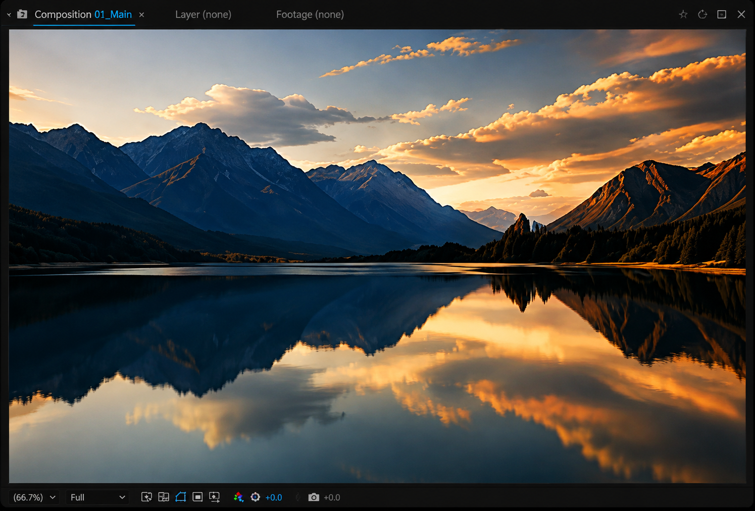 Ungraded color example