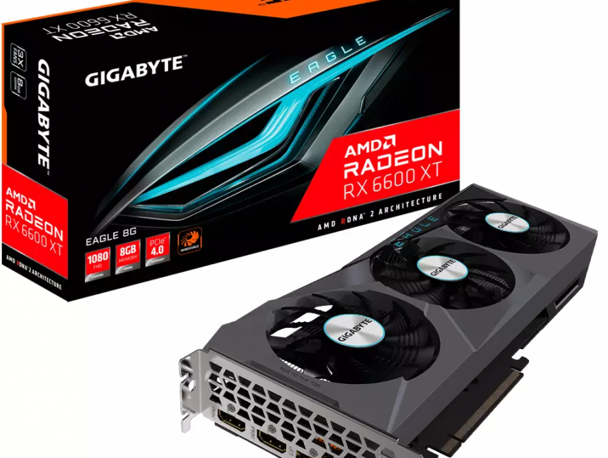Gigabyte AMD Radeon RX 6600 XT EAGLE 8GB 128-bit GDDR6