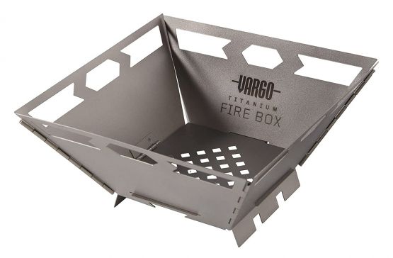 Tequilas and Air Motorsports Vargo caja para Fuego de Titanio vargo de titanio caja de fuego fogata titanium