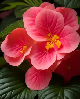 Tequilas and Air Mujer anime semi especial orejas largas Begonia super olympia flor