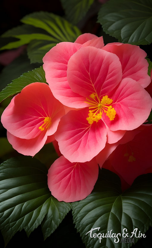 Tequilas and Air Motorsports Begonia Super Olympia Flor Begonia super olympia flor