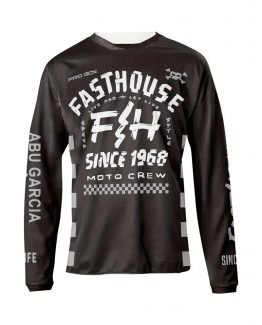 Tequilas and Air Motorsports Tequilas and Air - English playera de manga larga fasthouse gris